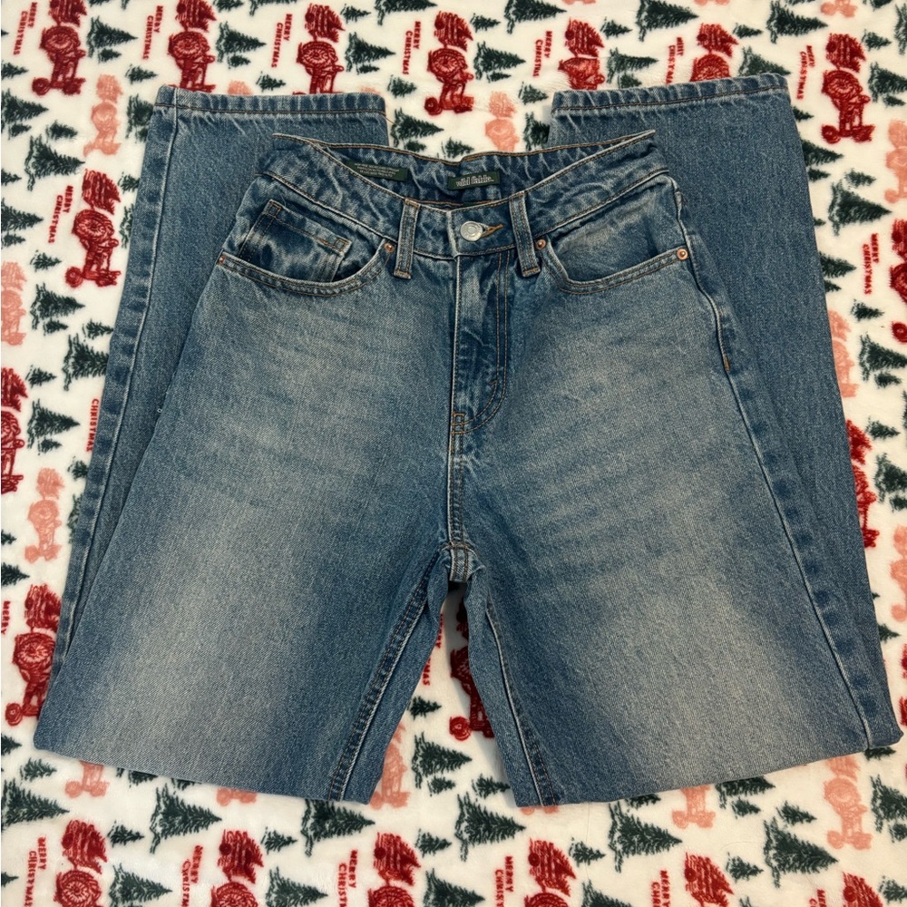 Wild Fable Blue Ankle Cropped Jeans